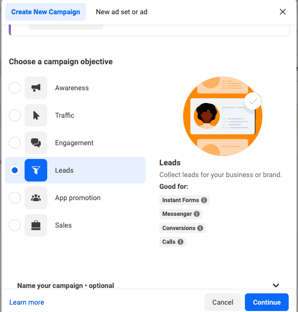 Facebook Lead Generation Ads